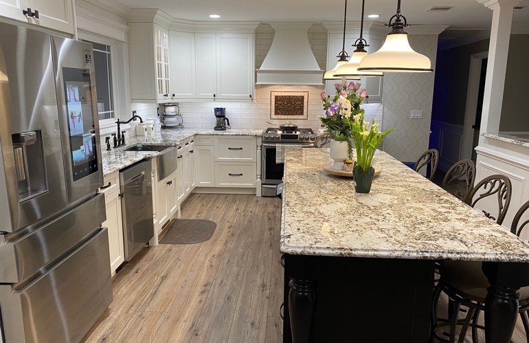 active bath and kitchen remodel